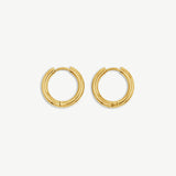 Medium Hoop Earrings - 2.5mm thick