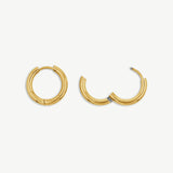 Medium Hoop Earrings - 2.5mm thick