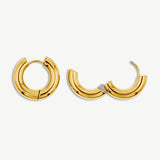 Medium Hoop Earrings - 5mm thick
