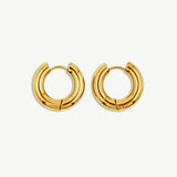Medium Hoop Earrings - 5mm thick