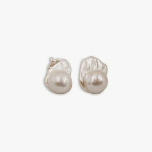 Flameball Freshwater Pearl Earrings