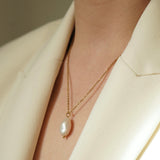 Large Freshwater Pearl Necklace