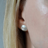 Small Keshi Freshwater Pearl Earrings