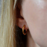 Medium Hoop Earrings - 2.5mm thick