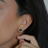 Mini statement studs - Black