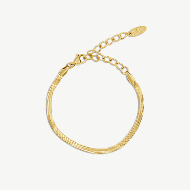 Herringbone Chain Bracelet