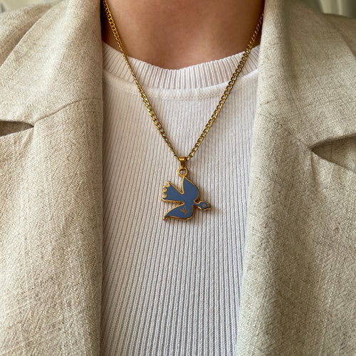 Authentic Louis Vuitton pendant - Repurposed and converted necklace (17.7”/45cm long)