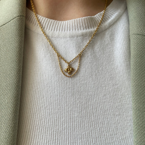 Authentic Louis Vuitton Pendant - Repurposed and converted necklace (18"/45.7cm long)