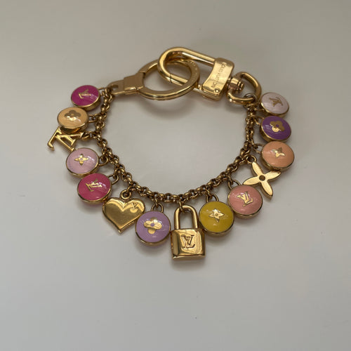 Authentic Louis Vuitton Pastilles Pendant - Repurposed and converted necklace (18"/45.7cm long)