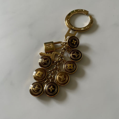 Authentic Louis Vuitton Key Pendant - Repurposed and converted necklace (18"/45.7cm long)