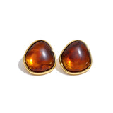 Pillow Stud - Amber