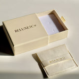 Mini statement studs - Brown