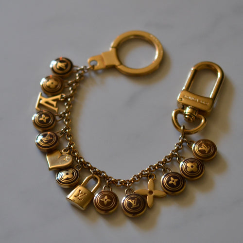 Authentic Louis Vuitton pastilles pendant - Repurposed and converted necklace (18"/45.7cm long)